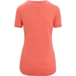 Icebreaker T-Shirt Femme - Sphere II - Vibrant Earth Hthr -Icebreaker icebreaker womens sphere ii short sleeve tee vibrant earth hthr 2 1382118