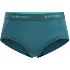 Icebreaker Slip Femme - Sprite Hot Pants - Green Glory