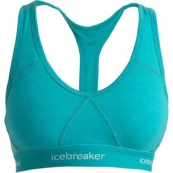 Icebreaker Soutien-Gorge De Sport Femme - Sprite Racerback - Flux Green