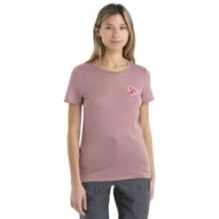 Icebreaker T-Shirt Femme - Tech Lite II Community - Crystal