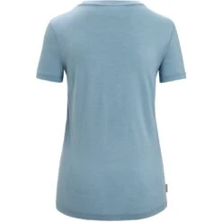 Icebreaker T-Shirt Femme - Tech Lite II Scoop Reflection Lines - Astral Blue 10 Icebreaker T-Shirt Femme - Tech Lite II Scoop Reflection Lines - Astral Blue -Icebreaker icebreaker womens tech lite ii reflection lines short sleeve scoop tee astral blue 2 1384591