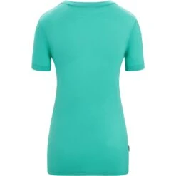 Icebreaker T-Shirt Femme - Tech Lite II Ski Stripes - Fresh 10 Icebreaker T-Shirt Femme - Tech Lite II Ski Stripes - Fresh -Icebreaker icebreaker womens tech lite ii ski stripes short sleeve tee fresh 2 1384684