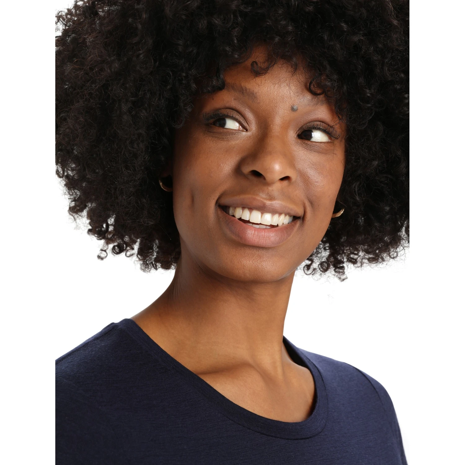 Icebreaker T-Shirt Femme - Tech Lite II Ski Stripes - Midnight Navy 5 Icebreaker T-Shirt Femme - Tech Lite II Ski Stripes - Midnight Navy – Image 5