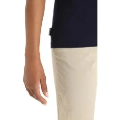 Icebreaker T-Shirt Femme - Tech Lite II Ski Stripes - Midnight Navy 12 Icebreaker T-Shirt Femme - Tech Lite II Ski Stripes - Midnight Navy -Icebreaker icebreaker womens tech lite ii ski stripes short sleeve tee midnight navy 6 1271256