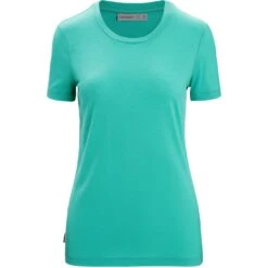 Icebreaker T-Shirt Femme - Tech Lite II - Fresh 9 Icebreaker T-Shirt Femme - Tech Lite II - Fresh -Icebreaker icebreaker womens tech lite ii t shirt fresh 1 1382208