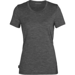 Icebreaker T-Shirt Femme - Tech Lite II - Gritstone Hthr 9 Icebreaker T-Shirt Femme - Tech Lite II - Gritstone Hthr -Icebreaker icebreaker womens tech lite ii t shirt gritstone hthr 1 1039477