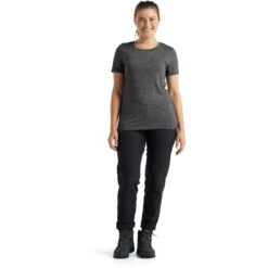 Icebreaker T-Shirt Femme - Tech Lite II - Gritstone Hthr 13 Icebreaker T-Shirt Femme - Tech Lite II - Gritstone Hthr -Icebreaker icebreaker womens tech lite ii t shirt gritstone hthr 7 1039483