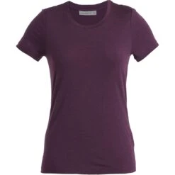 Icebreaker T-Shirt Femme - Tech Lite II - Nightshade -Icebreaker icebreaker womens tech lite ii t shirt nightshade 1 1489438