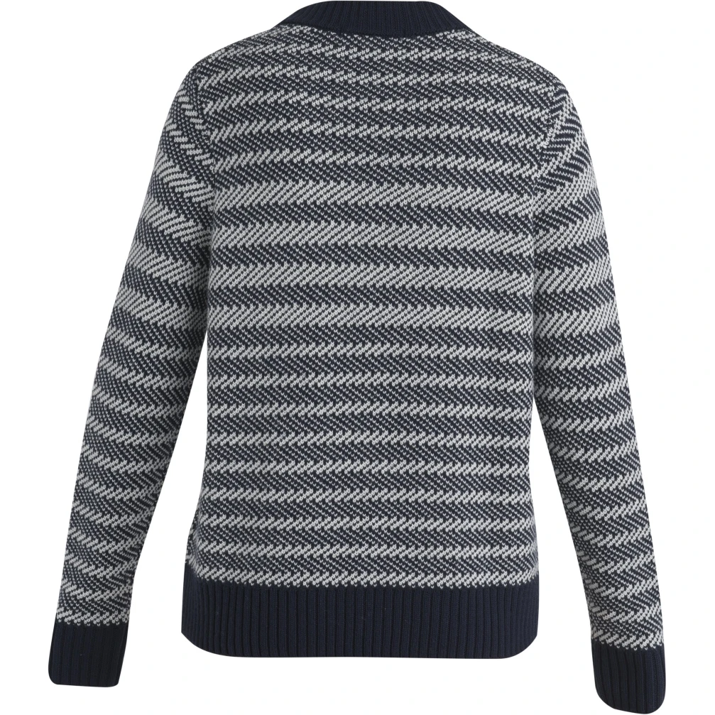 Icebreaker Pullover Femme - Waypoint Crewe - Midnight Navy/Snow/Stripe 4 Icebreaker Pullover Femme - Waypoint Crewe - Midnight Navy/Snow/Stripe â Image 4