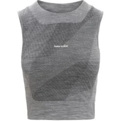 Icebreaker Débardeur Court Soutien-Gorge Intégré Femme - ZoneKnit™ GEODETIC - Metro Hthr/Black/AOP 10 Icebreaker Débardeur Court Soutien-Gorge Intégré Femme - ZoneKnit™ GEODETIC - Metro Hthr/Black/AOP -Icebreaker icebreaker womens zoneknit geodetic cropped bra tank metro hthr black aop 1 1384855