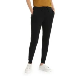 Icebreaker Pantalon De Survêtement Femme - ZoneKnit™ - Noir