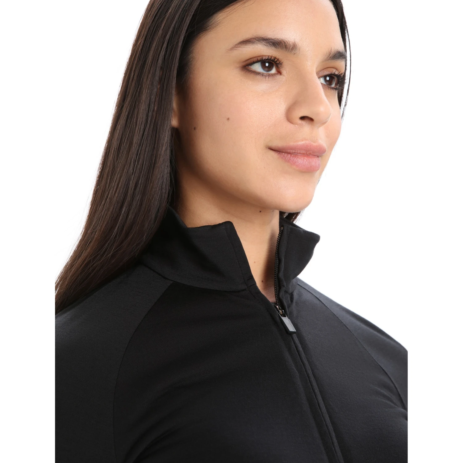 Icebreaker Veste Femme - ZoneKnit™ - Noir 4 Icebreaker Veste Femme - ZoneKnit™ - Noir – Image 4
