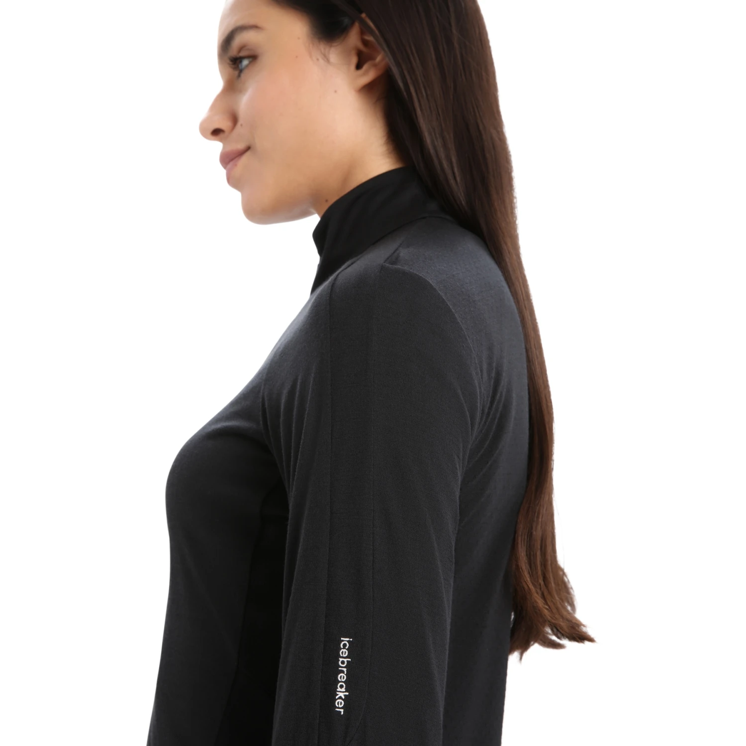 Icebreaker Veste Femme - ZoneKnit™ - Noir 6 Icebreaker Veste Femme - ZoneKnit™ - Noir – Image 6