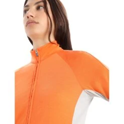 Icebreaker Veste Femme - ZoneKnit™ - Flash/Ether -Icebreaker icebreaker womens zoneknit long sleeve zip flash ether 4 1271388