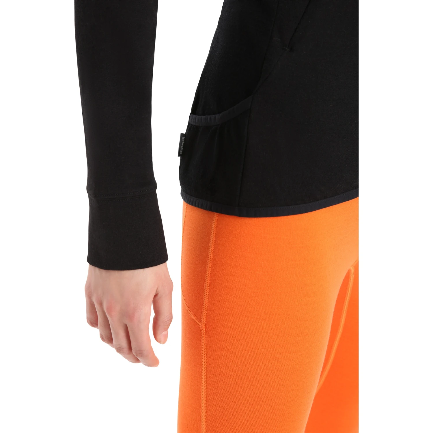 Icebreaker ZoneKnit™ Veste à Capuche Femme - Noir 7 Icebreaker ZoneKnit™ Veste à Capuche Femme - Noir – Image 7