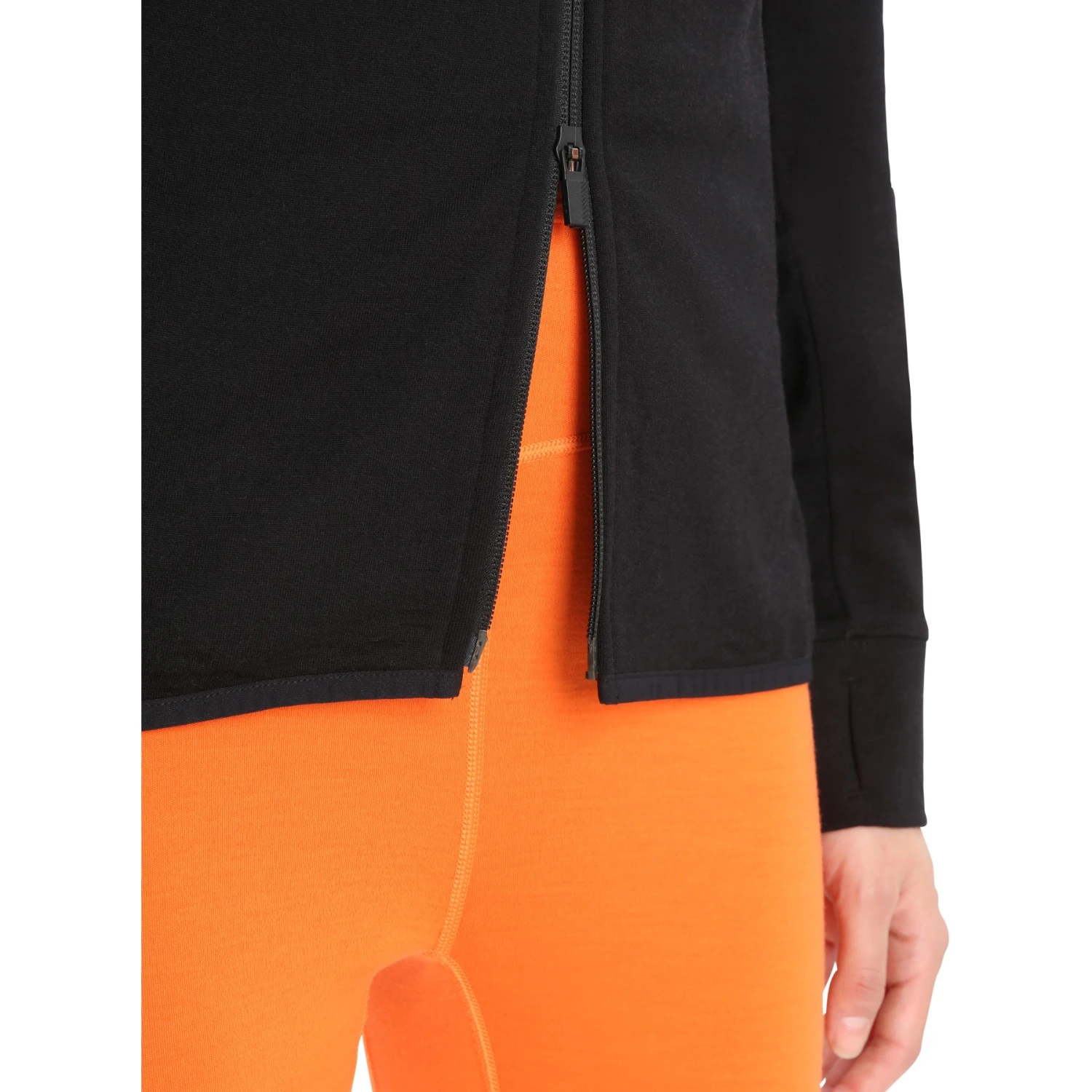 Icebreaker ZoneKnit™ Veste à Capuche Femme - Noir 8 Icebreaker ZoneKnit™ Veste à Capuche Femme - Noir – Image 8