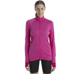 Icebreaker Veste Femme - ZoneKnit™ - Tempo/Electron Pink